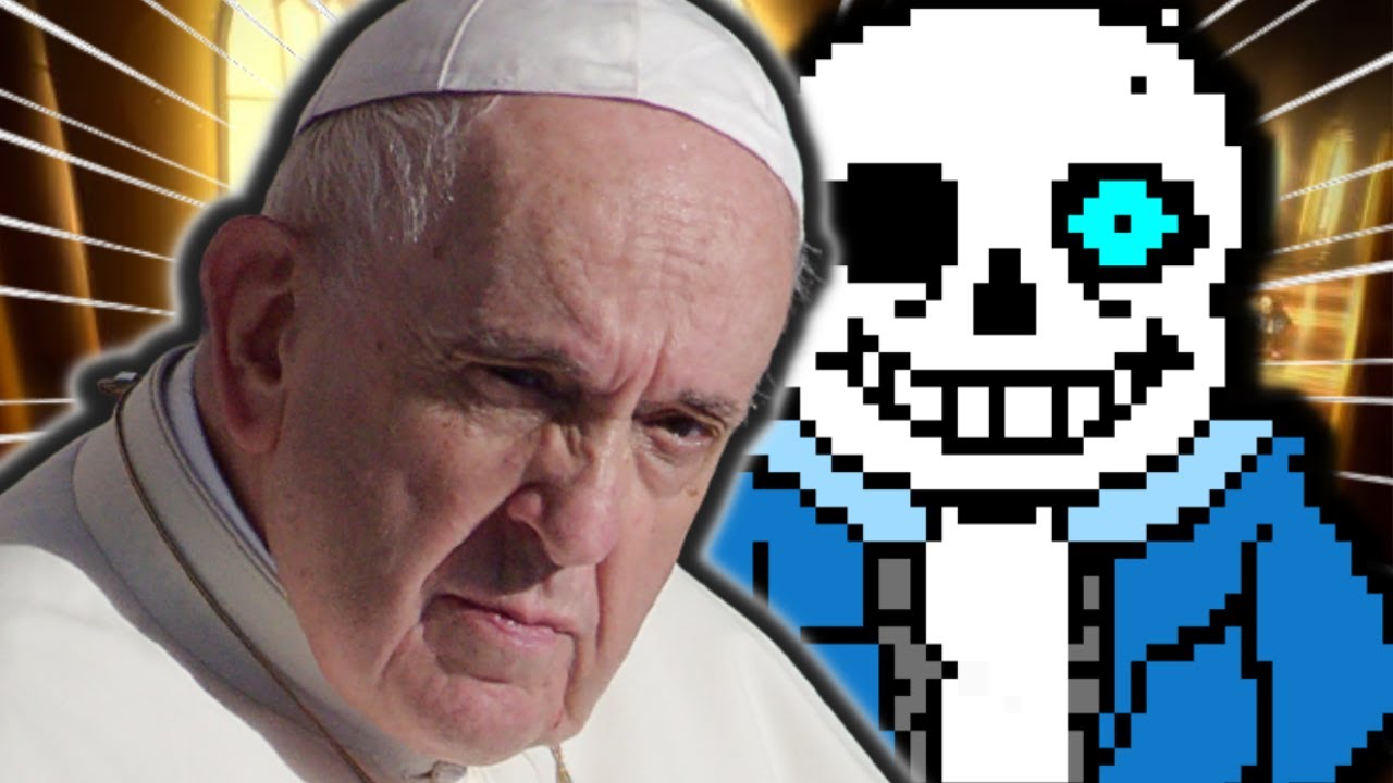 Pope Francis Can’t Escape Undertale…