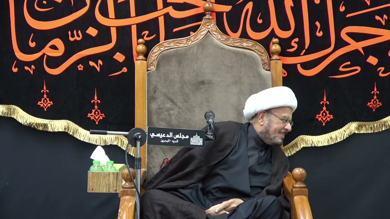 الشمر (لع) عندما طلب التوبة من الإمام زين العابدين (ع) - الشيخ الدكتور عبدالله الديهي - مجلس الدعيسي