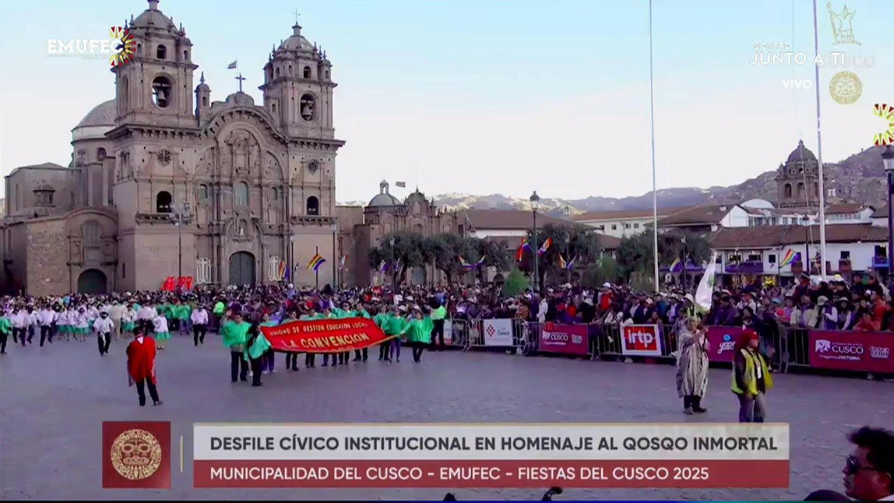 DESFILE CÍVICO INSTITUCIONAL EN HOMENAJE AL QOSQO INMORTAL  23-06-2025
