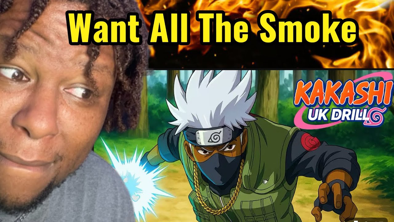 Kakashi Hatake UK Drill (NARUTO SHIPPIDEN RAP) reaction 