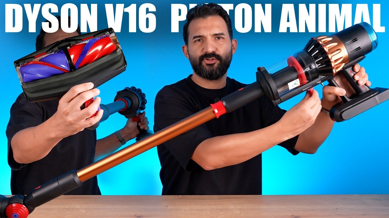 EN YENİ ve EN GÜÇLÜ DYSON SÜPÜRGE! Dyson V16 Piston Animal