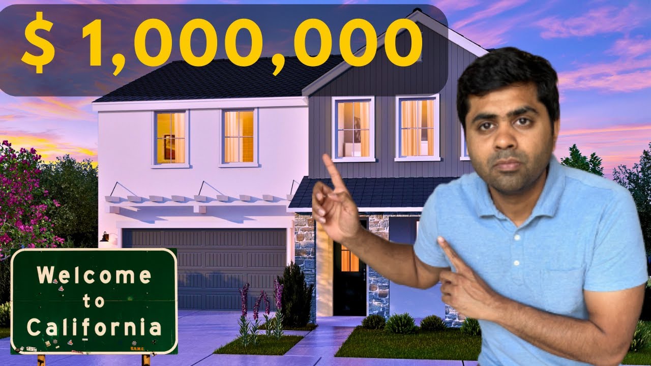 This is What $1 Million buys you in California | Luxury House Tour | House hunt in Irvine, USA