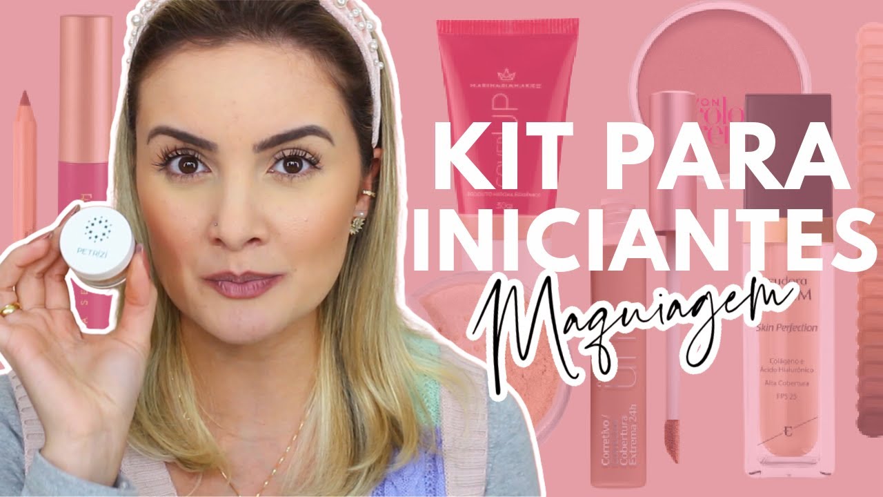 KIT COMPLETO de MAQUIAGEM para INICIANTES