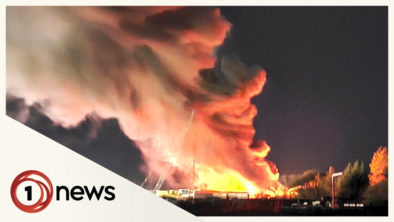 FENZ worried about size of car scrapyards after another huge fire