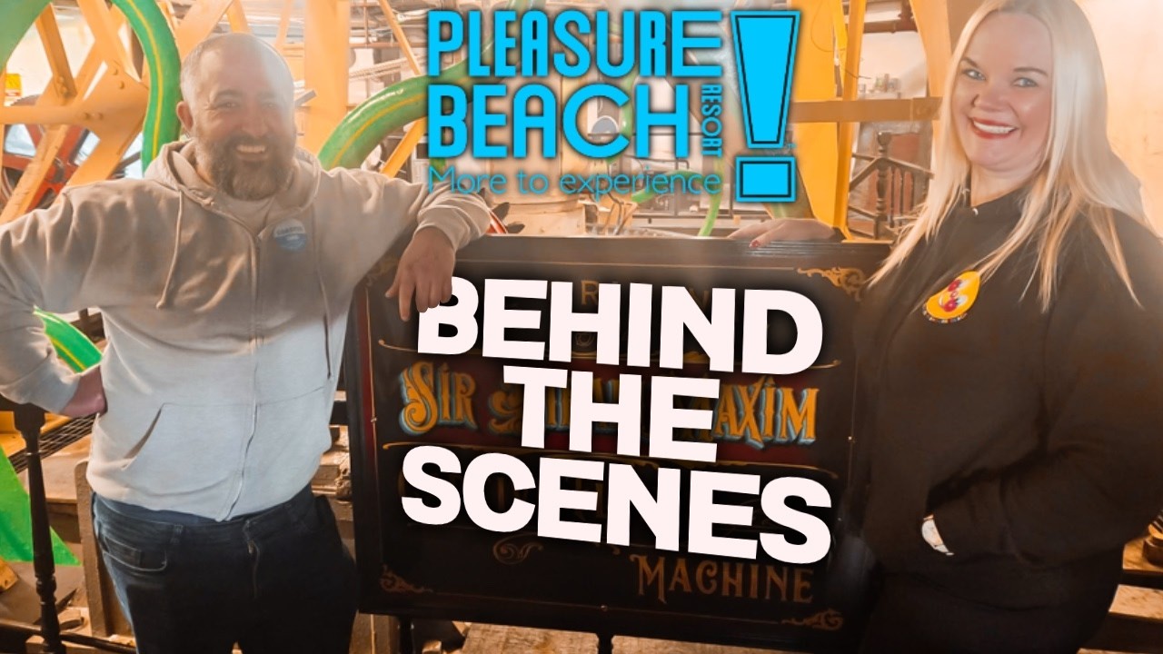 Blackpool Pleasure Beach Behind The Scenes Tour 2025