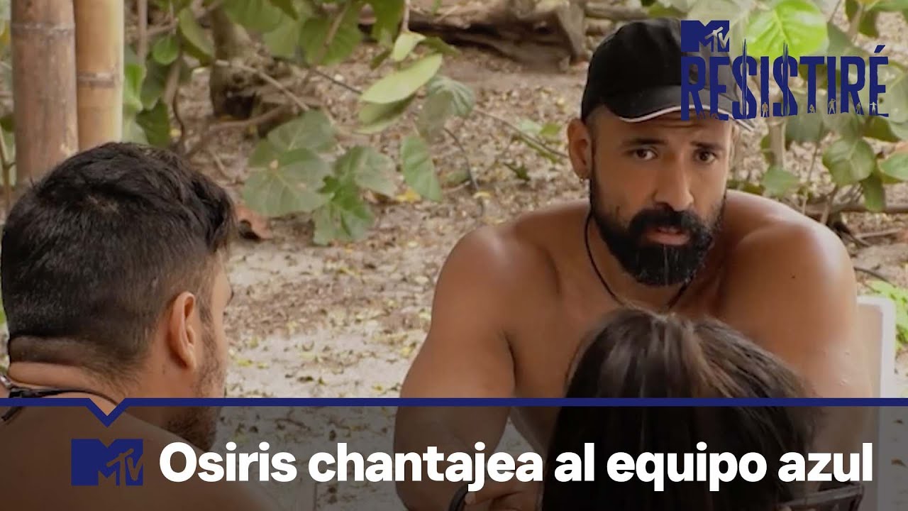 Osiris chantajea al equipo azul para que no lo condenen | MTV Resistiré T2