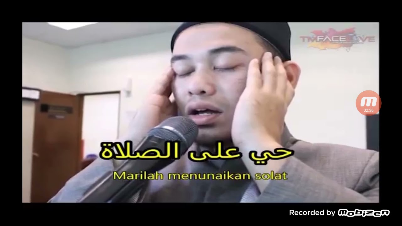 Azan Maghrib (Nahawand) RTM TV2 TMFaceLive