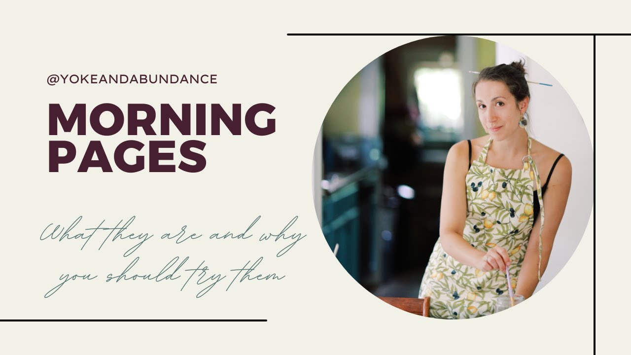What are morning pages? What they are and why you want to do them