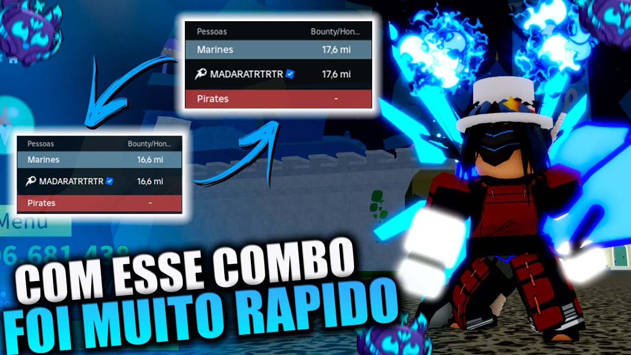 EM QUANTO TEMPO EU CONSIGO FARMA 1 MILHÃO DE BOUNTY COM BUILD MAIS FORTE DO BLOX FRUITS