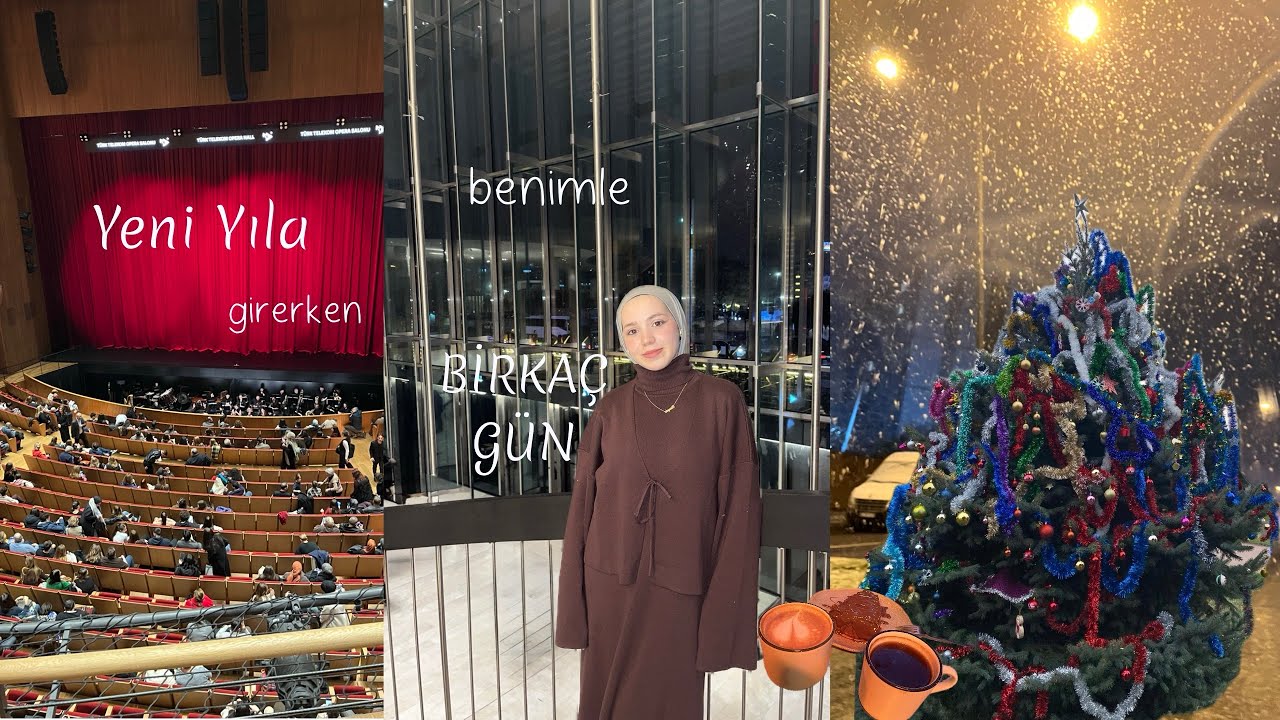 Yeni Yıla Girerken Benimle Birkaç Gün🌟  Buz Pateni⛸️ Fındıkkıran Balesi🩰