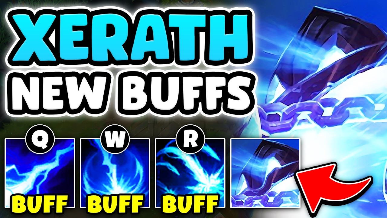 RIOT JUST BUFFED EVERY XERATH ABILITY! (HE'S A LATE GAME MONSTER NOW)