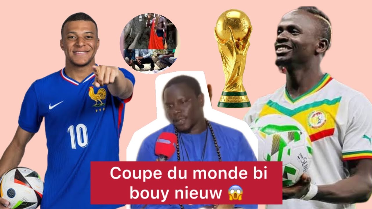🚨😱 Sénégal Dina Dieul Coupe Du Monde Bi Té Mbappé 🫢 Allahu Akbar Serigne Abba Wahna Lou Graw..Té