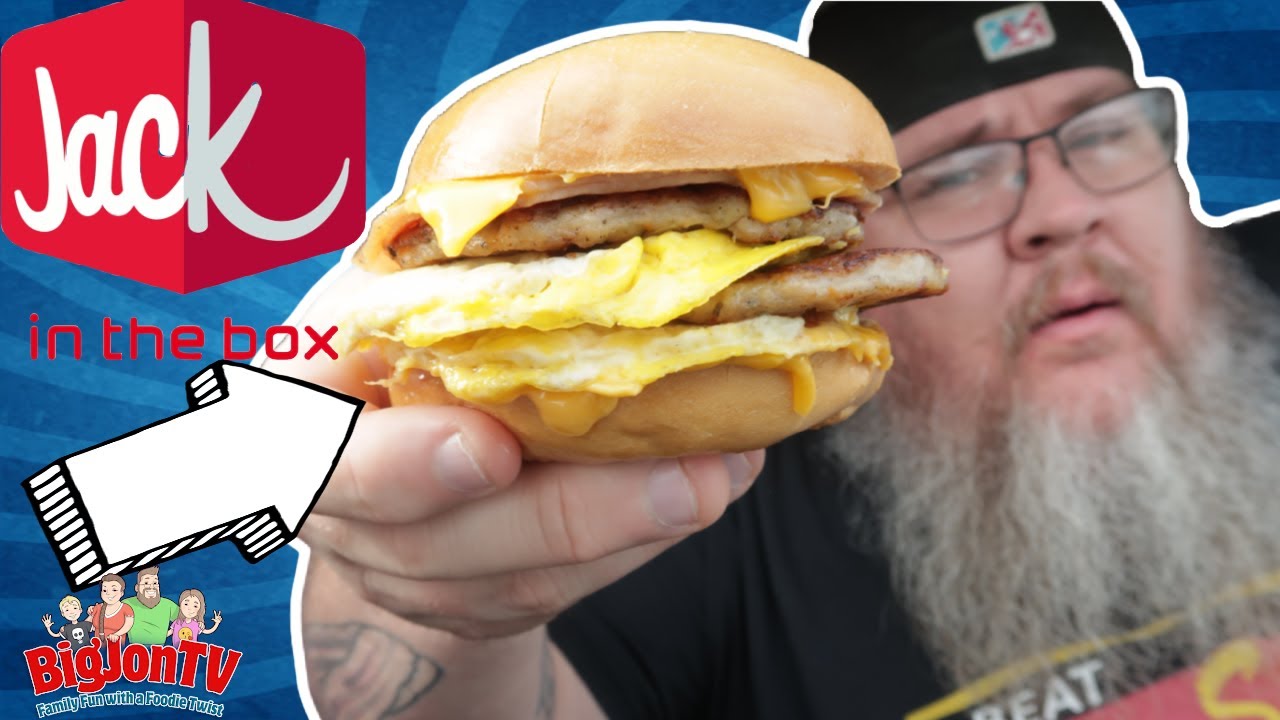 Bagel Breakfast Sandwiches @jackinthebox || Drive Thru Thursday