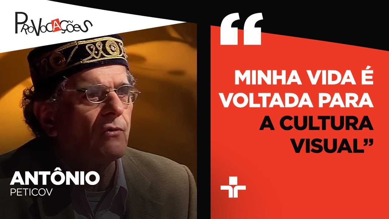 Ant&ocirc;nio Peticov fala sobre ser artista pl&aacute;stico