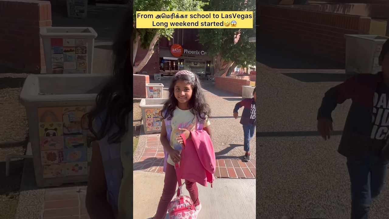 💥அமெரிக்காவில் Minivlog#78|From School to LasVegas🤗|#minivlog #home #shorts #tamilvlog #shortsfeed