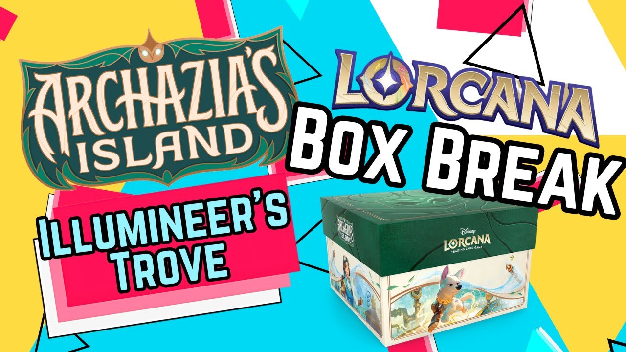 🦉Lorcana | Archazia's Island | Illumineer's Trove | Box Break | 15 🦉