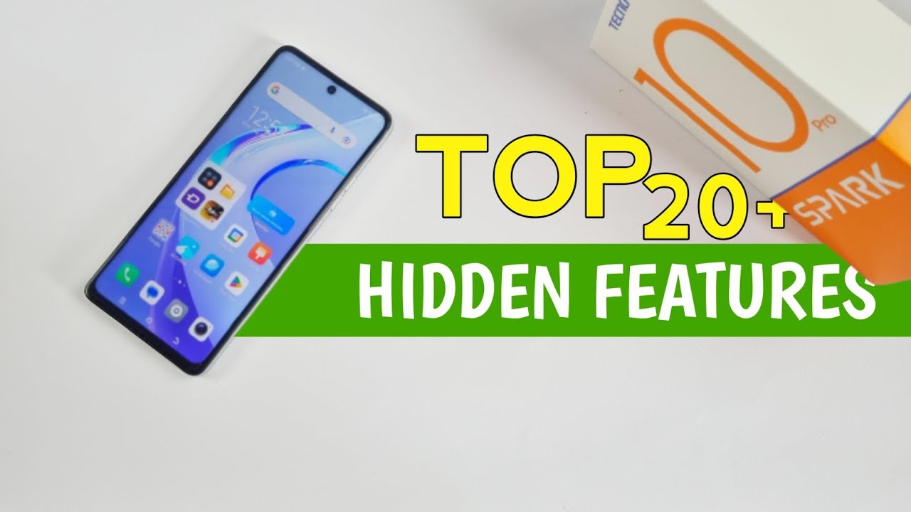 Tecno Spark 10 Pro Top 20+ Amazing Features | Hidden Settings & Tips Tricks