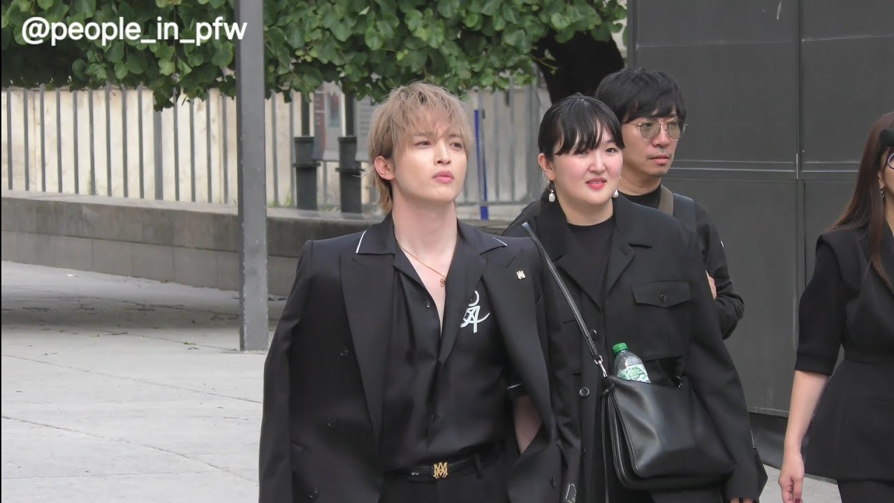 Yuta Tamamori 玉森裕太 - Amiri Menswear SS25 fashion show in Paris - 20.06.2024