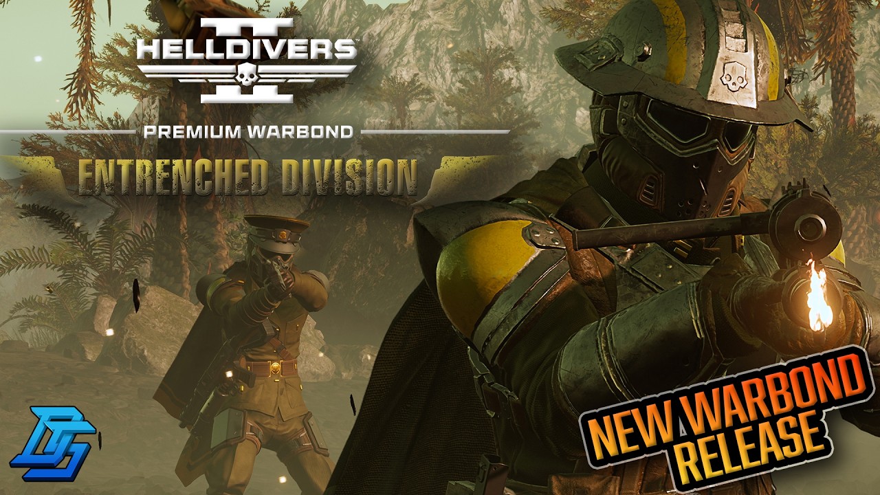 🔴 Helldivers 2 LIVE: ENTRENCHED DIVISION WARBOND RELEASE! 😖Cremator, Gas Mortar Sentry, Giga Grenade