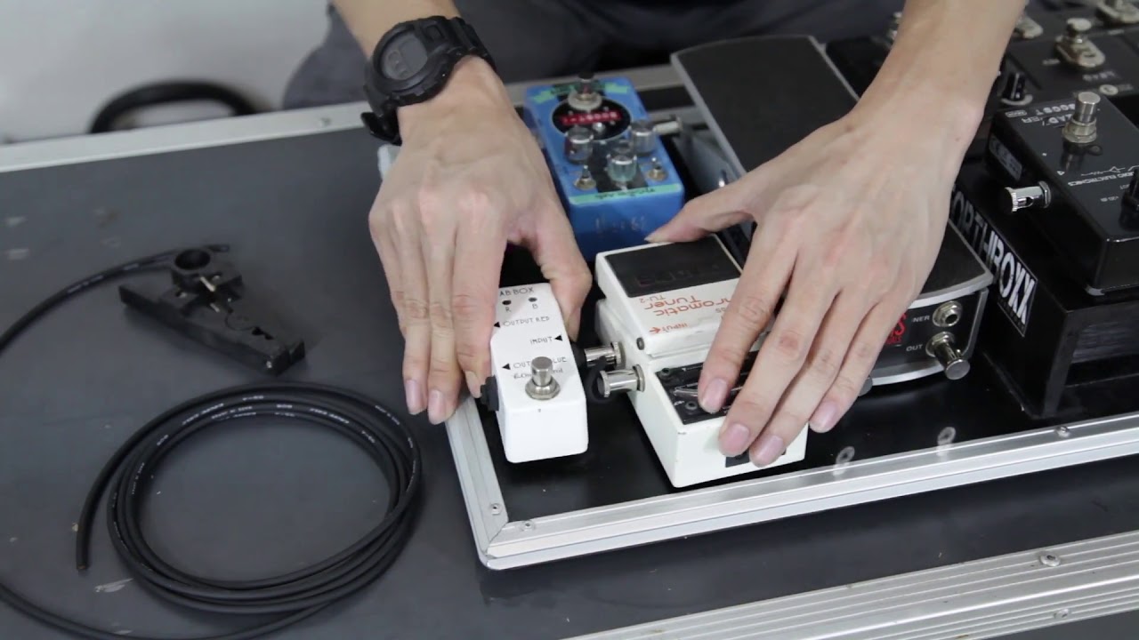 Pedalboard Tips and Tricks Guitar Cable Management Nordilab | BOXXCASE