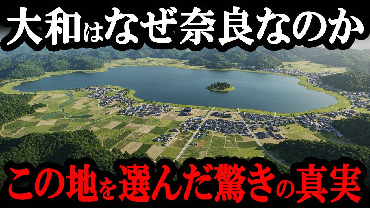 【真相解明】古代日本の謎！大和王権がなぜこの地を選んだのか？驚きの奈良の地形的秘密とは