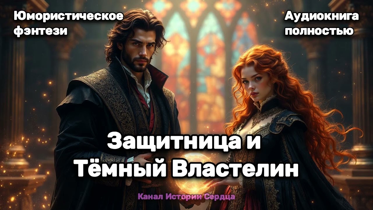 💖 ЗАЩИТНИЦА И ТЕМНЫЙ ВЛАСТЕЛИН🎶 Аудиокнига ПОЛНАЯ 💖 Любовное Юмористическое фэнтези ✨