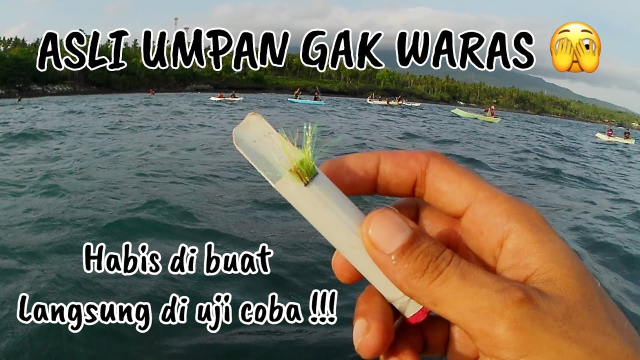 Racikan umpan sabiki/kotrekan bulu sutra untuk ikan kembung ikan tembang dan tongkol