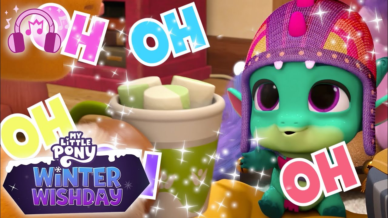 🎵 My Little Pony: Winter Wishday | 'To Grandmare's House We go' (Official Lyrics Video) Music Song