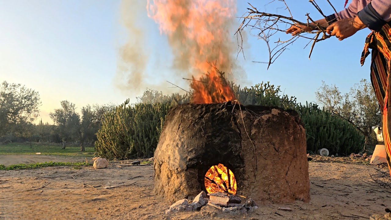 خبز الطابونة 🔥 شمنكة 🔥 برودو بالقصبة 🔥