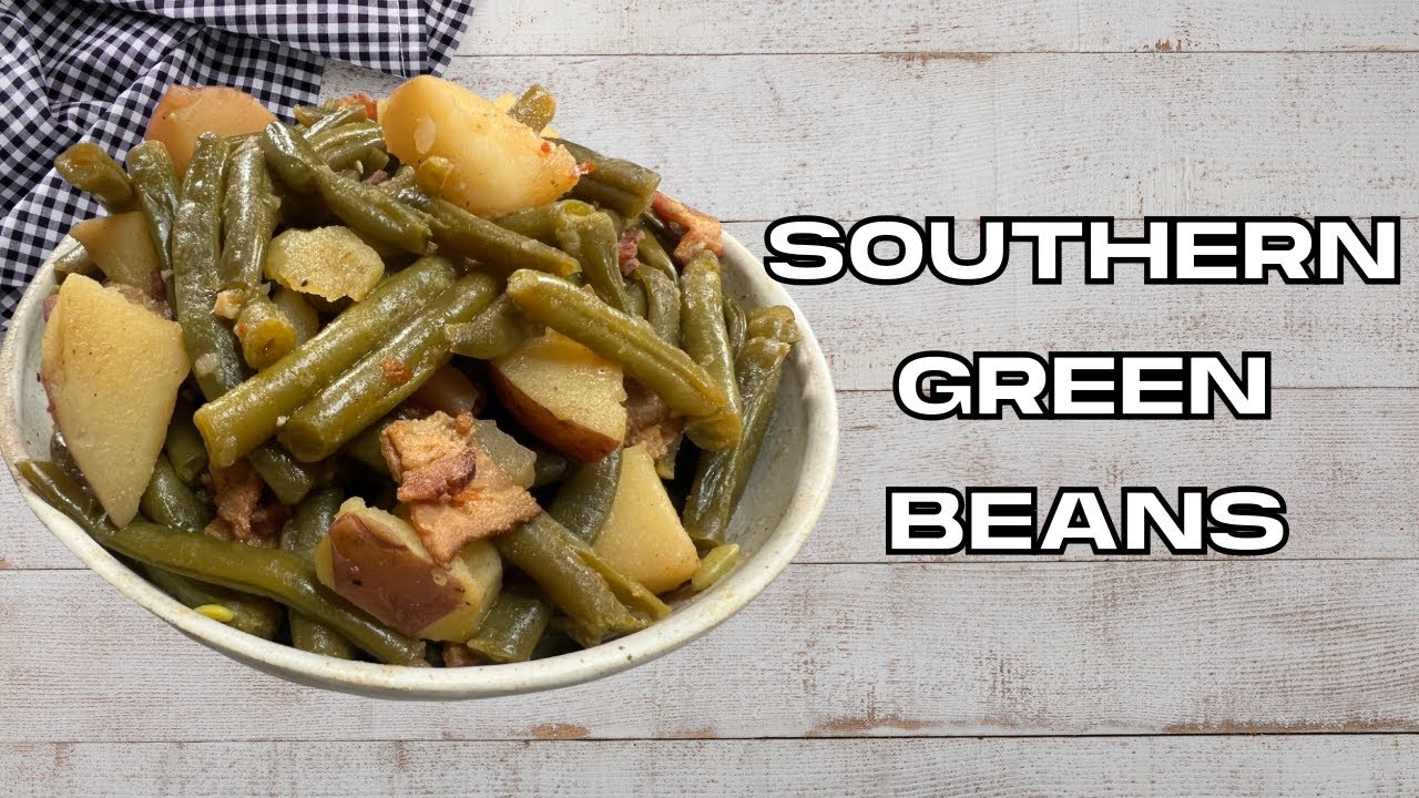 Cookmas Day 13 | Southern Green Beans w/ Potatoes