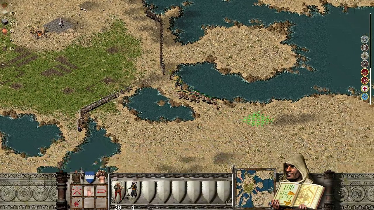 Stronghold Crusader Extreme HD - Mission 14 | Spider Island