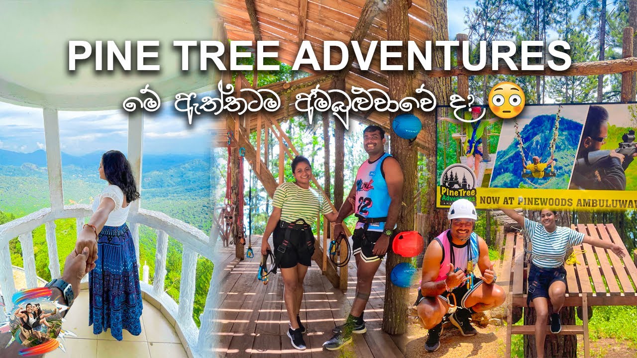 අම්බුළුවාවේ tower එක විතරක් නැගලා ආව කාලේ ඉවරයි | Pine tree adventures | Vlog 20 | Ischi Was Here
