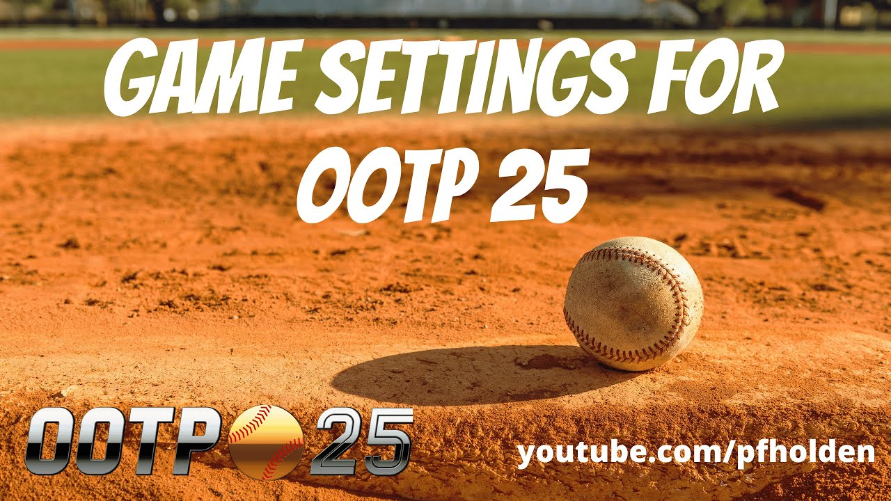 Настройки игры для OOTP 25: туториал OOTP 25