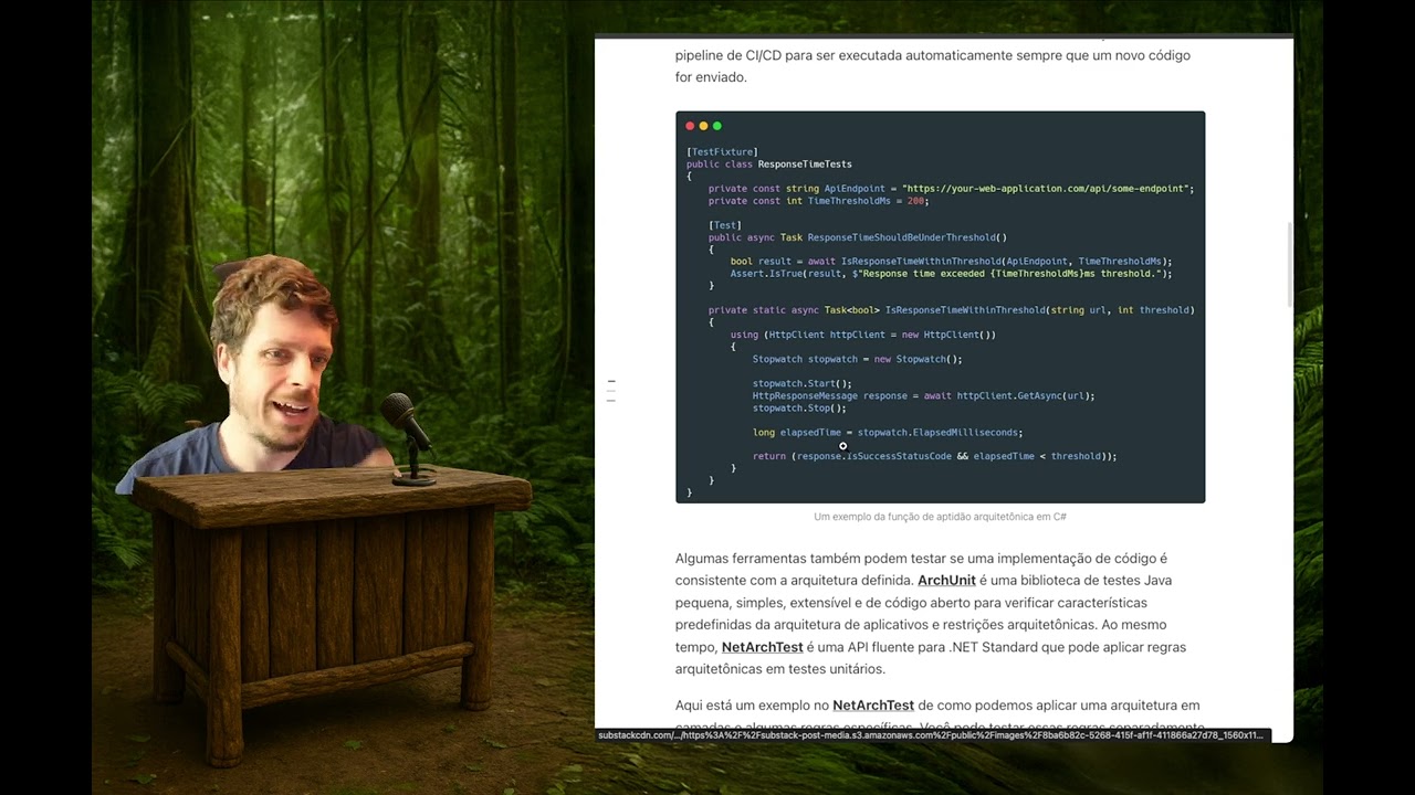 Como testar a arquitetura do seu Software?