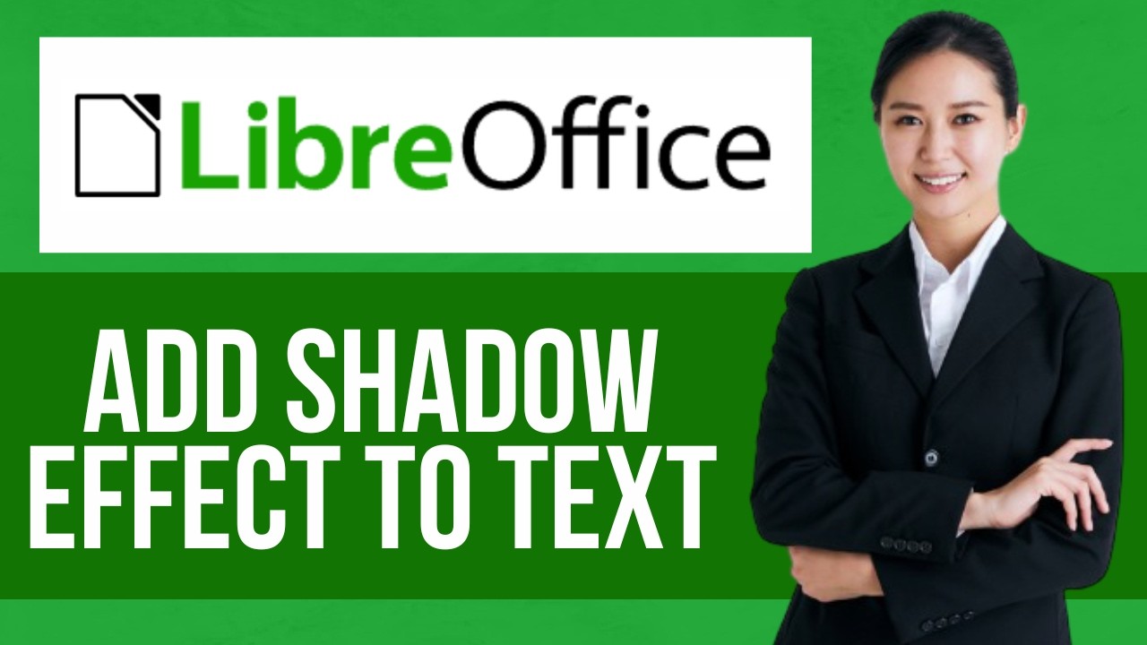 How to Add Text Shadow in Libreoffice Impress — Step by Step LibreOffice Tutorial