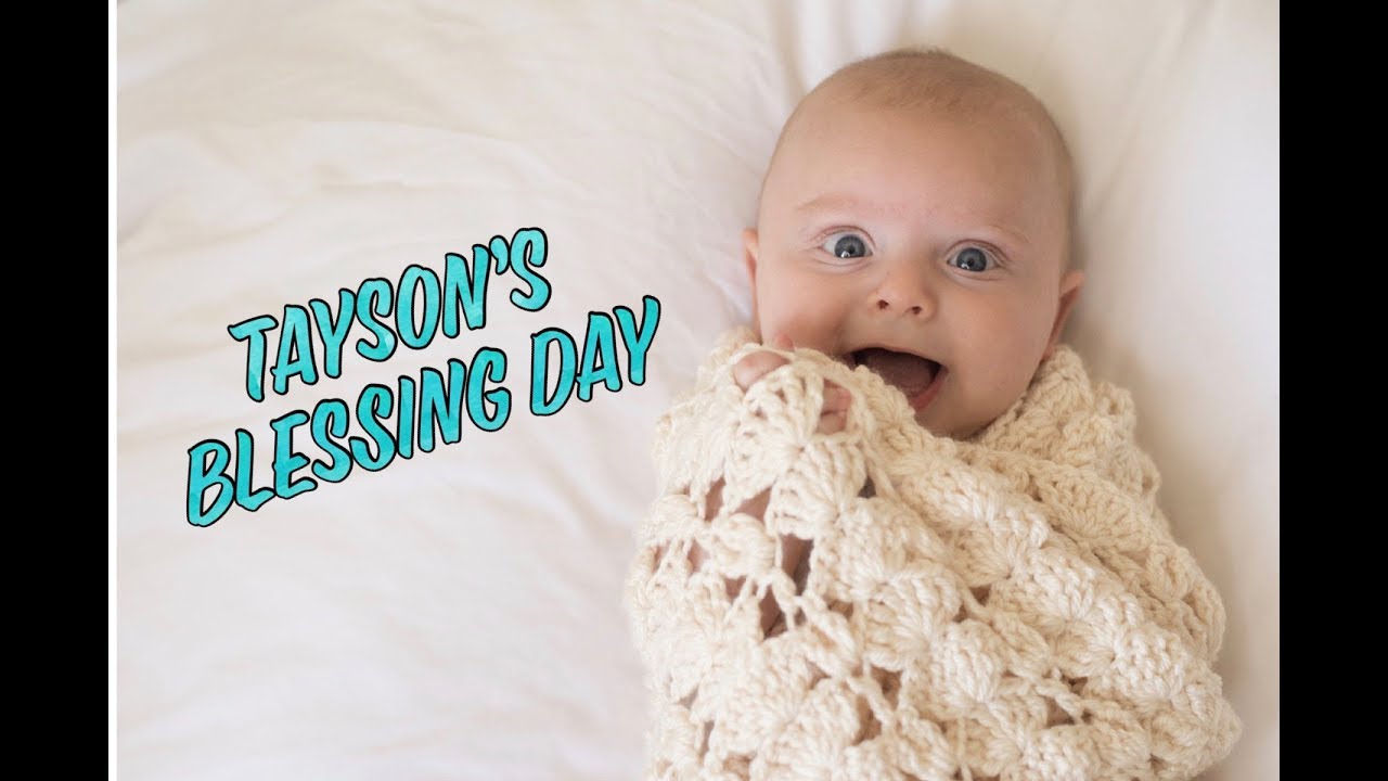 Mormon / LDS Baby blessing vlog