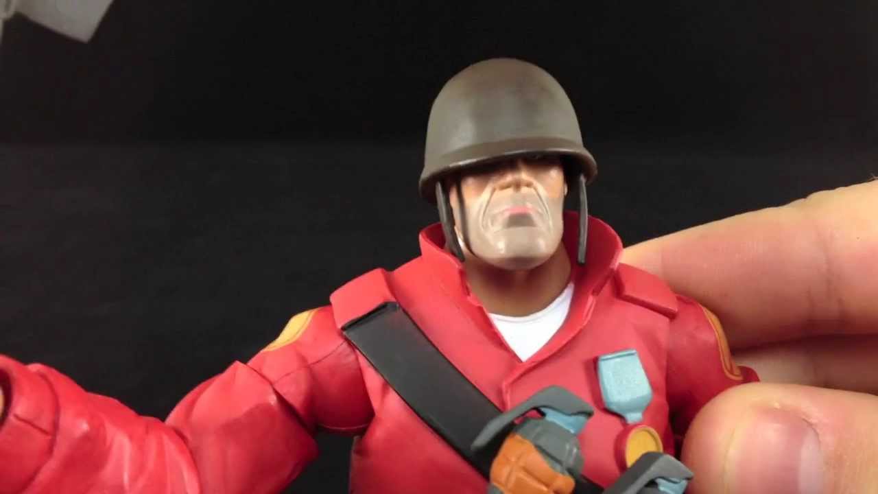 NECA Team Fortress 2 Soldier Action Figure Review
