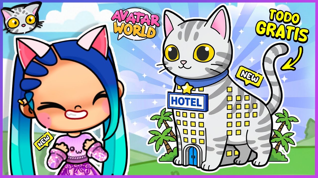 🐾🏨 ¡EL HOTEL de MASCOTAS llega a Avatar World y es 100% GRATIS! | DECORACIÓN Completa