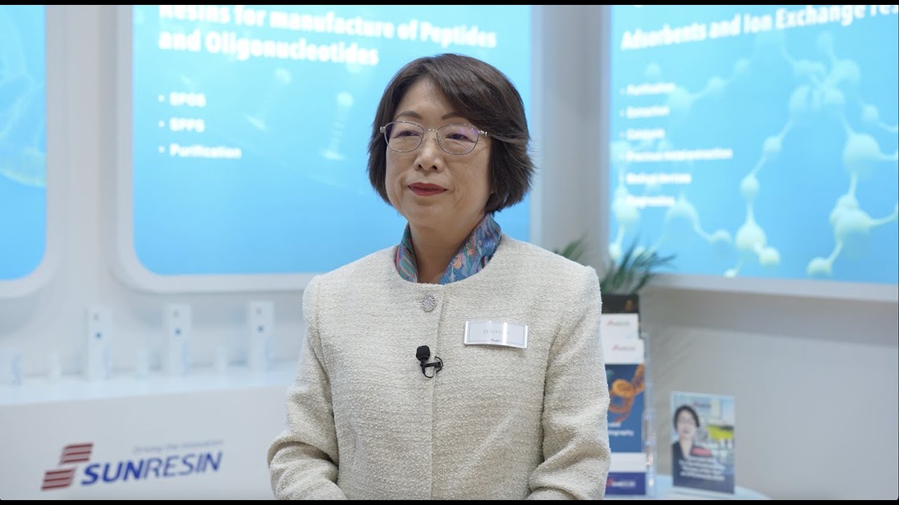 CPHI 2025 Ivy Gao, CEO of Sunresin