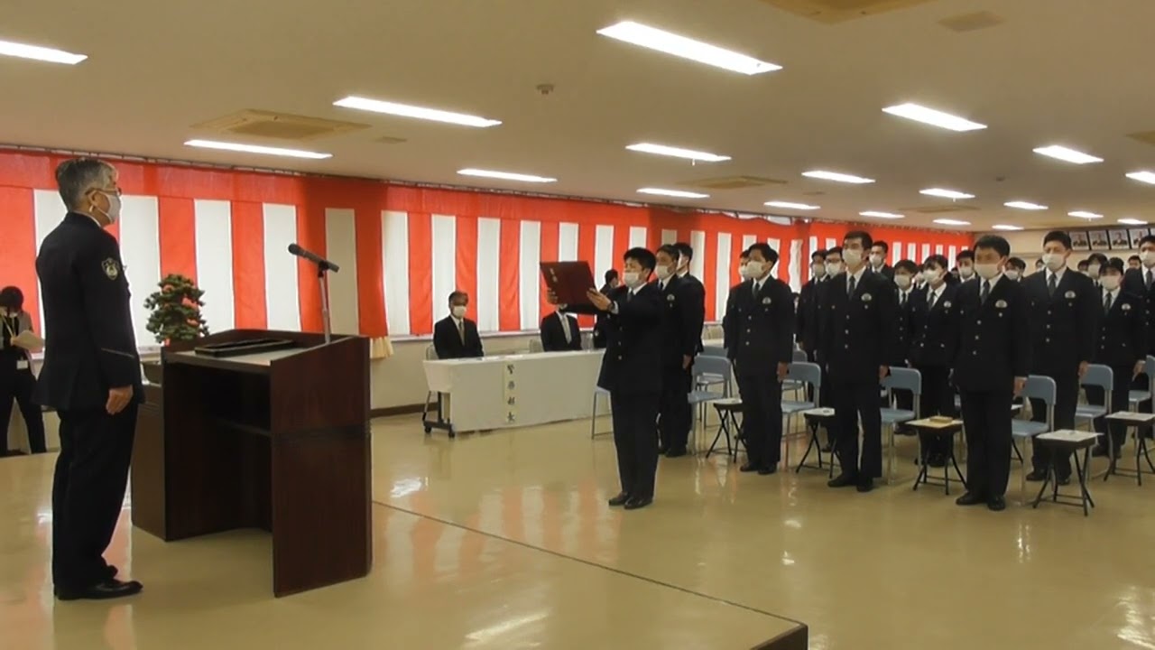 福島県警察学校卒業式～答辞からのダー！！～
