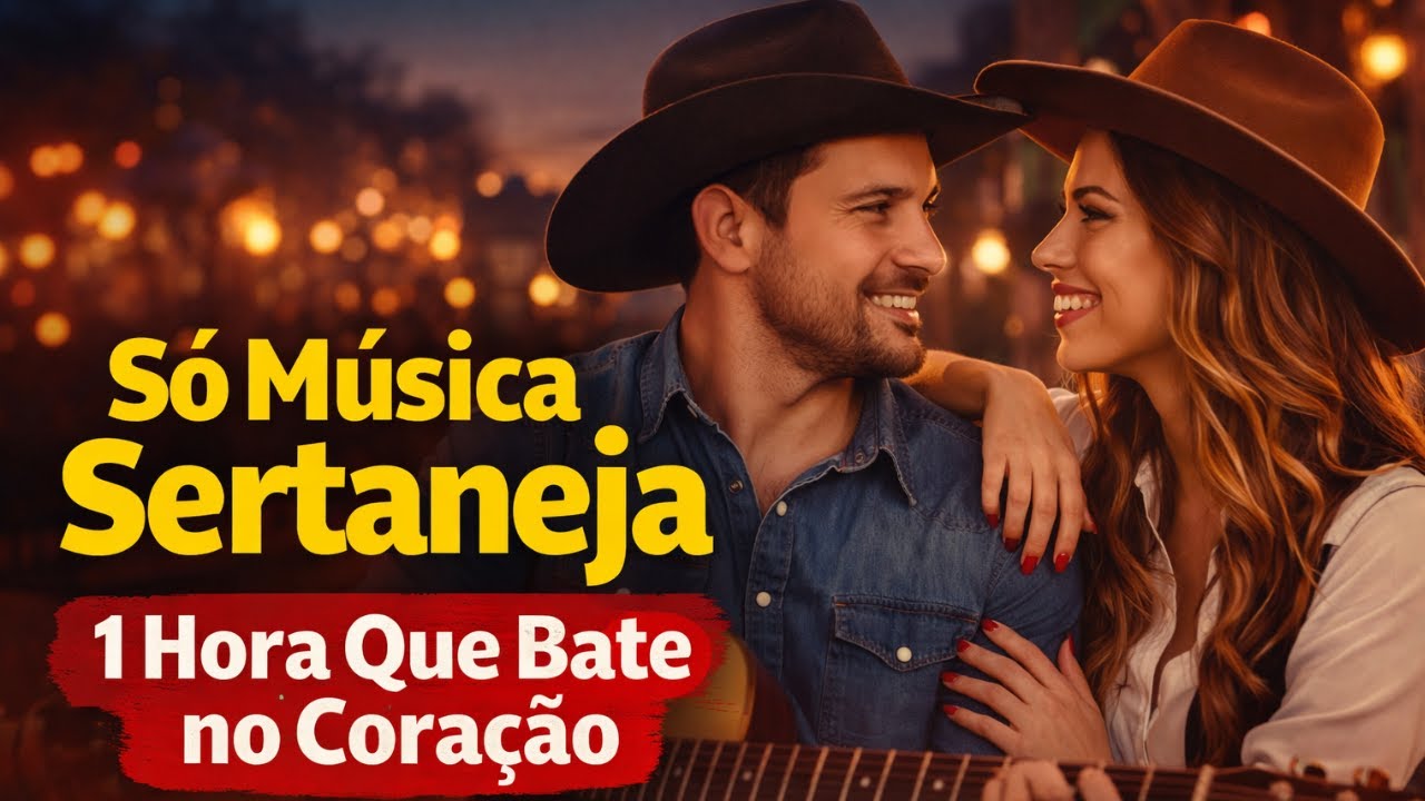 Playlist 1 Hora de Sertanejo Romântico | Amor Que Não Vai Embora