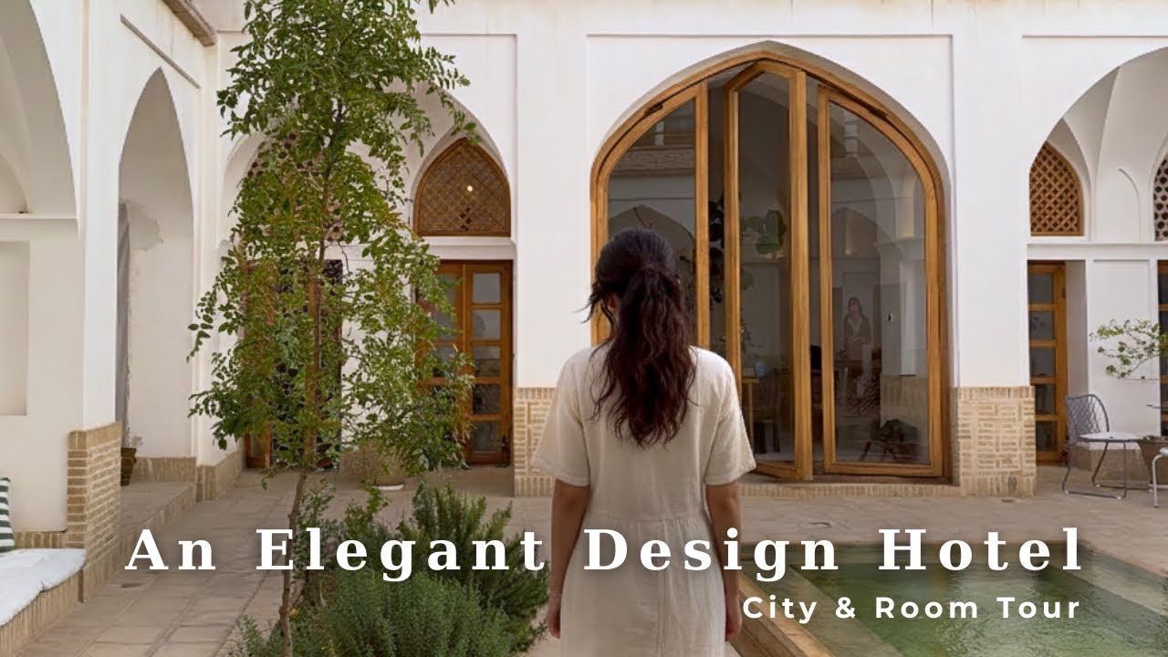 Inside a Dreamy Boutique Hotel in Kashan, Iran | Slow Travel | Room Tour, Cafe, Artshop ✨🍂