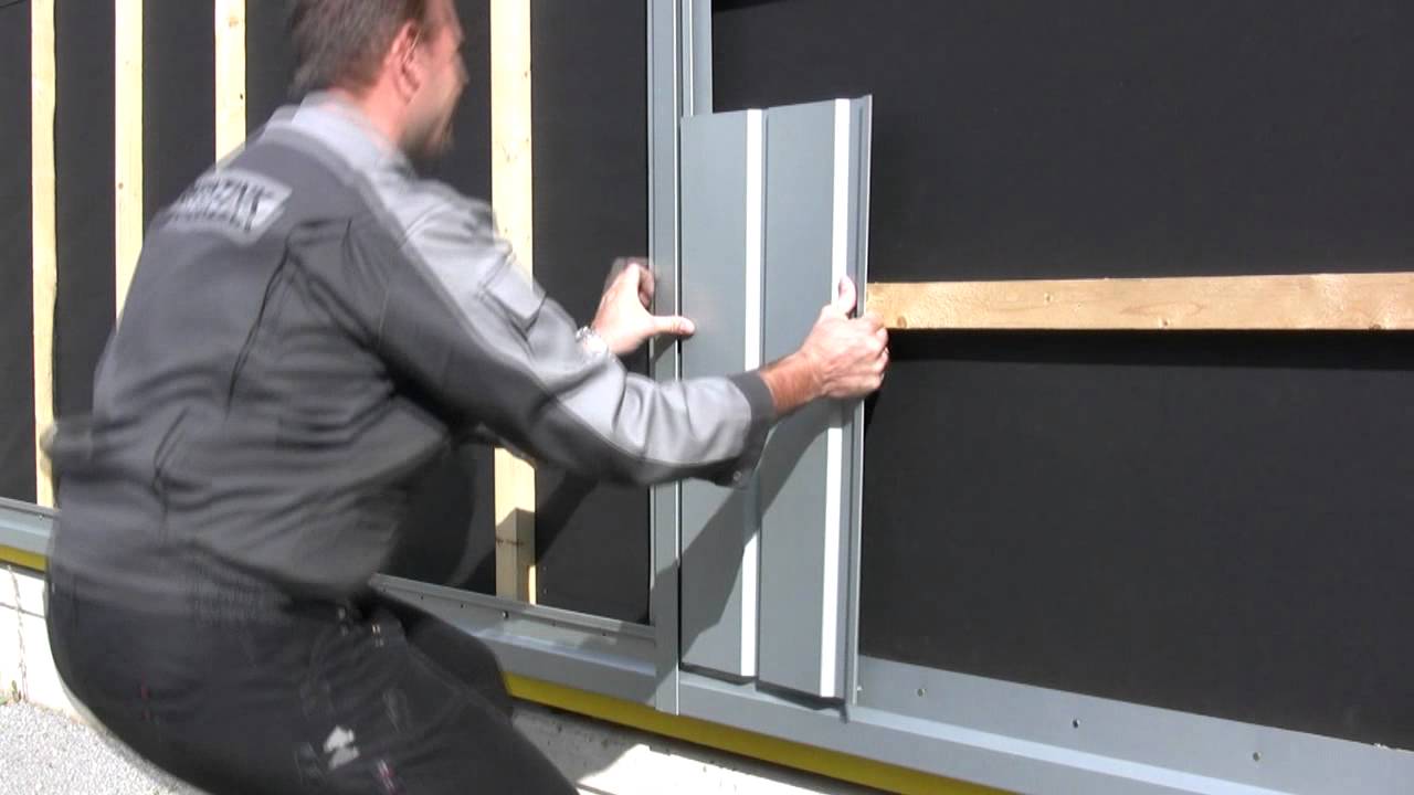RHEINZINK SP-Line facade cladding installation guide, danish