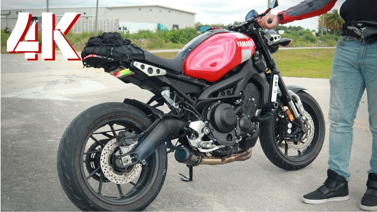 2018 Yamaha XSR900 SC Project Exhaust [4K] Detailed Comparison