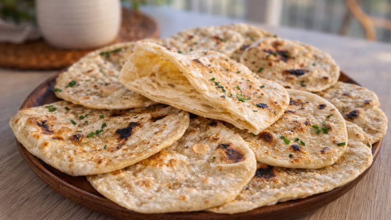 No Yeast? No Problem! Turkish Flatbread Recipe