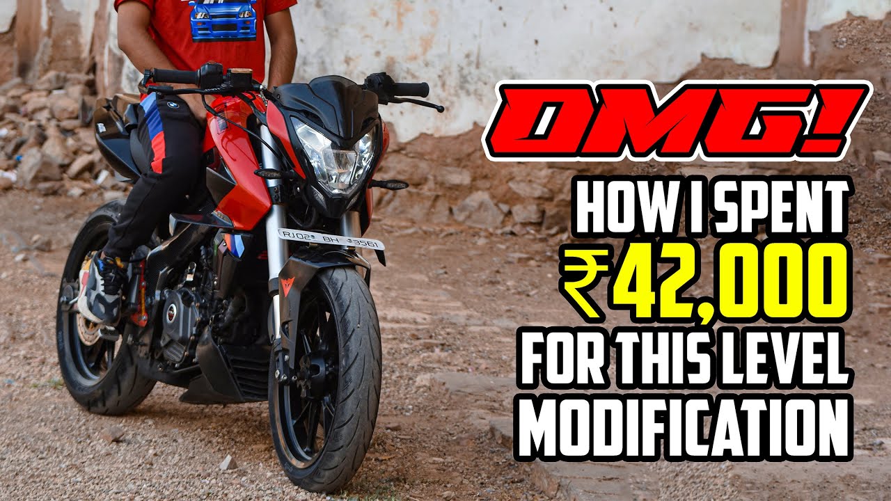 Highly Modified Pulsar Ns200 Total Cost + List Of Mods | Project Dream Build Completed