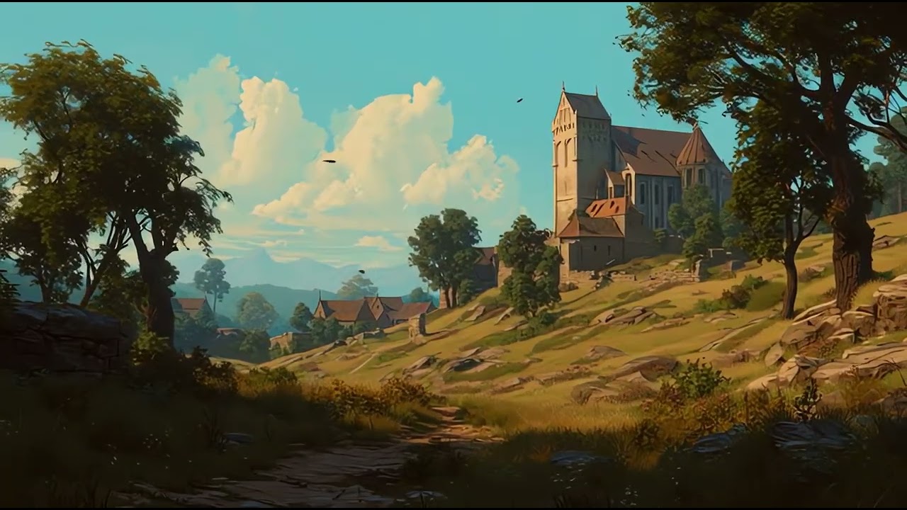 🛡️ Relaxing Medieval Music for Focus, Study, Sleep | Calm Fantasy Ambience