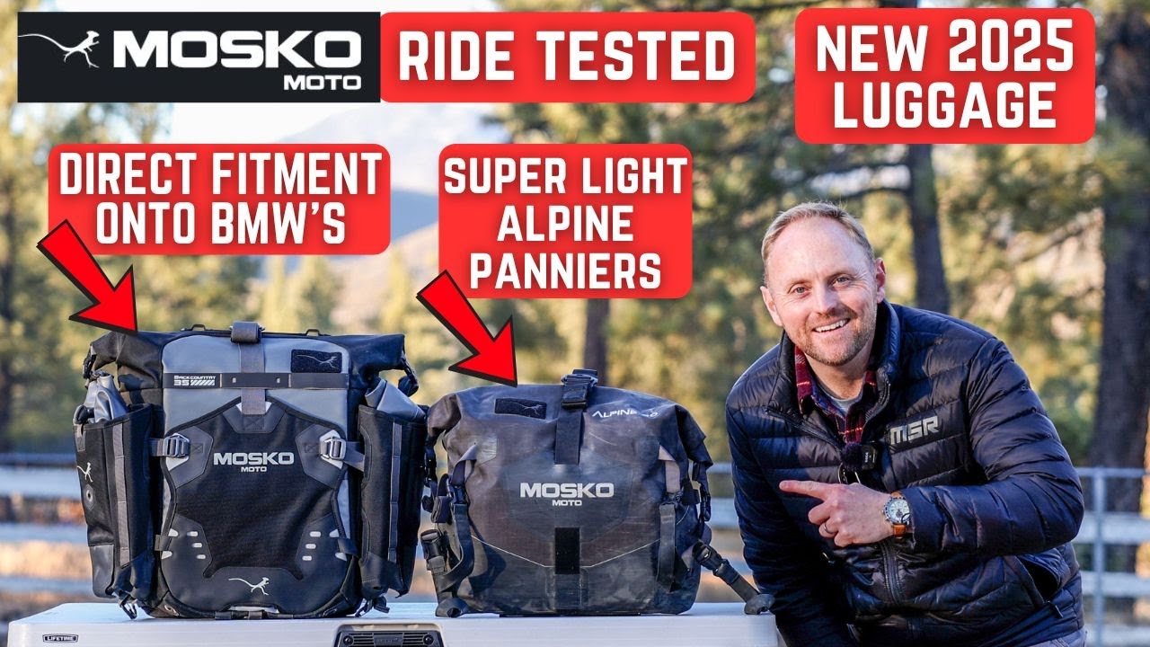 Mosko Moto Euromount Backcountry (BMW GS) and Alpine Panniers | Ride Tested
