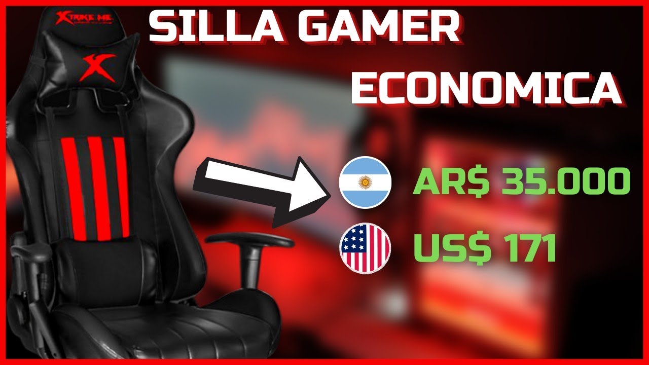 La MEJOR SILLA GAMER ECONOMICA 2022 ✅ Xtrike Me GC-905