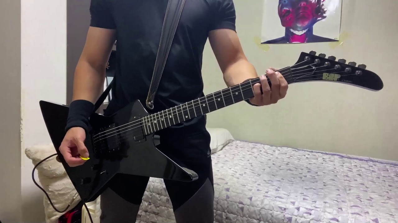 Metallica-Wherever i may roam (rhythm guitar cover)